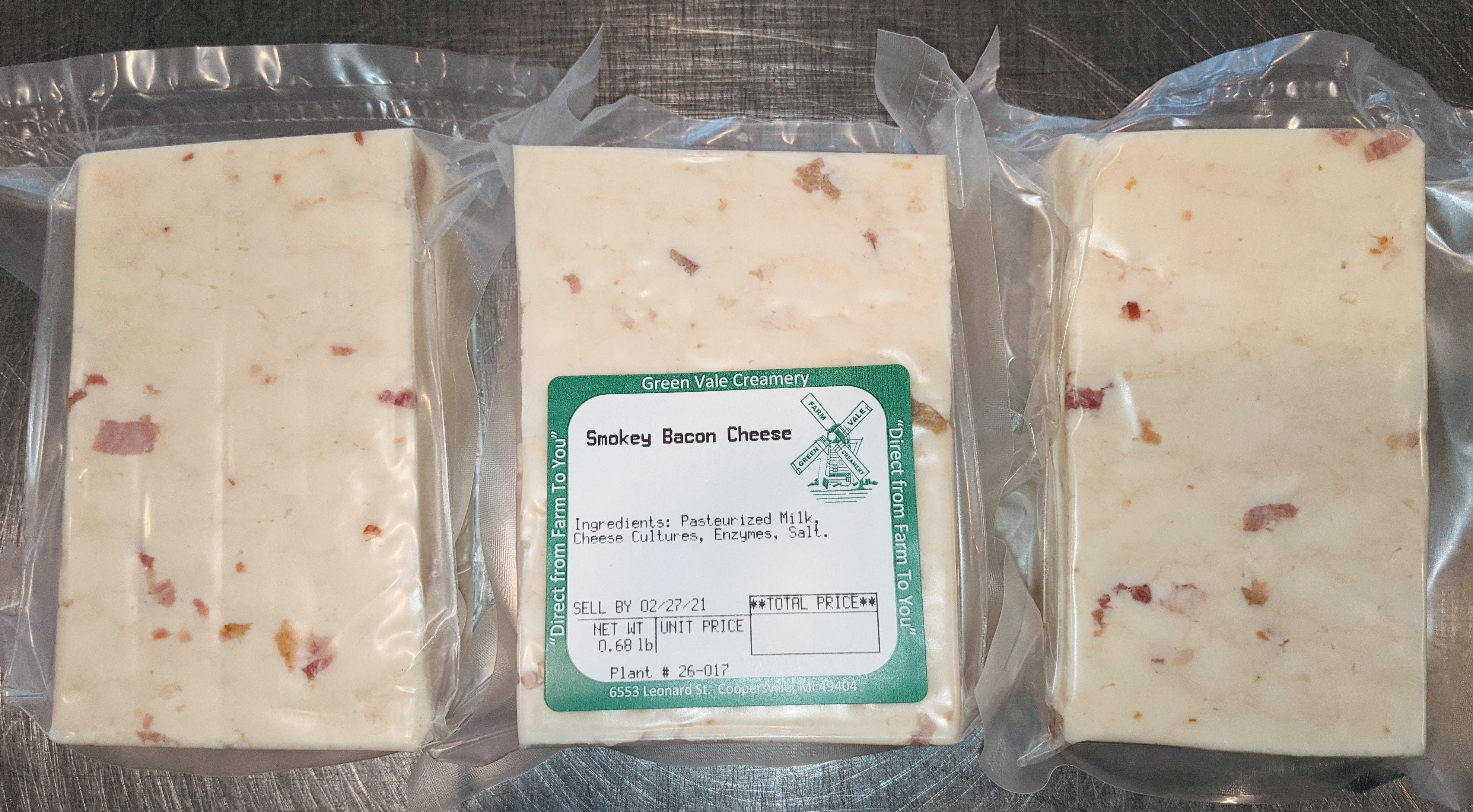 Smokey Bacon Cheese Green Vale Farm Creamery