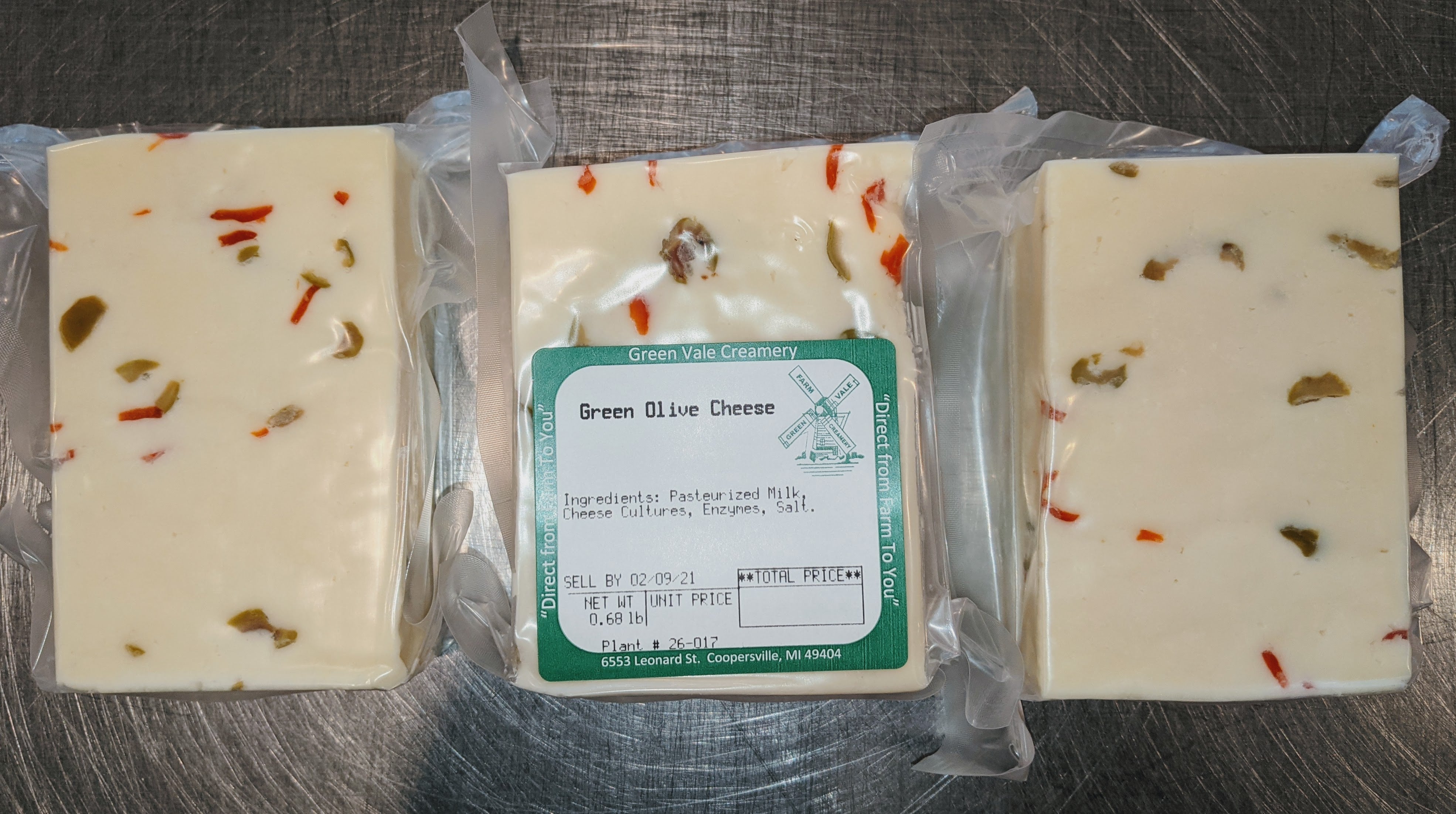 Green Olive Cheese Green Vale Farm Creamery