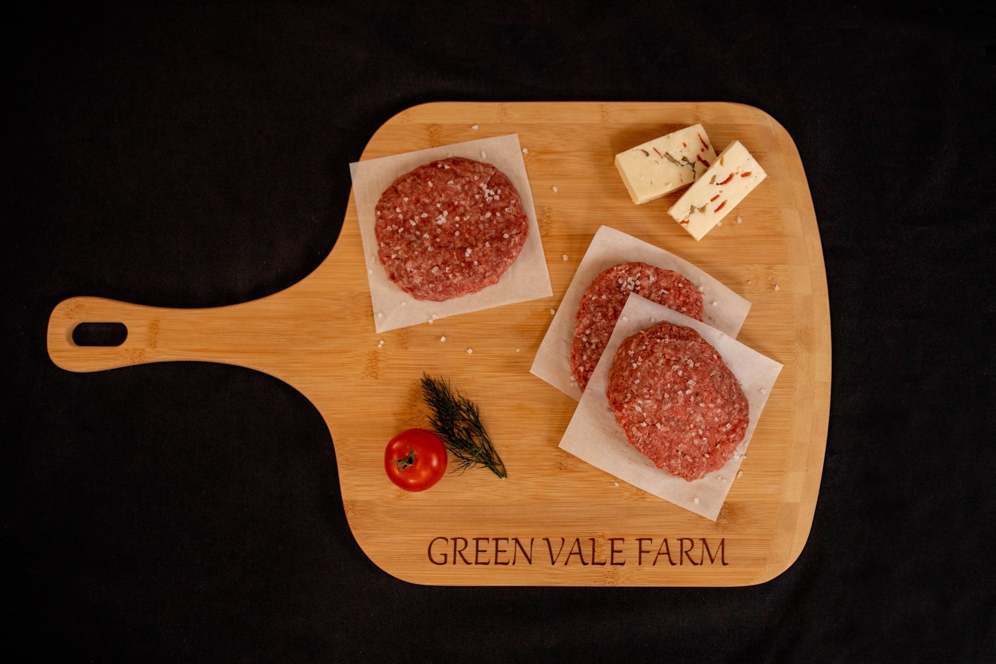 Burger Patties Green Vale Farm Creamery